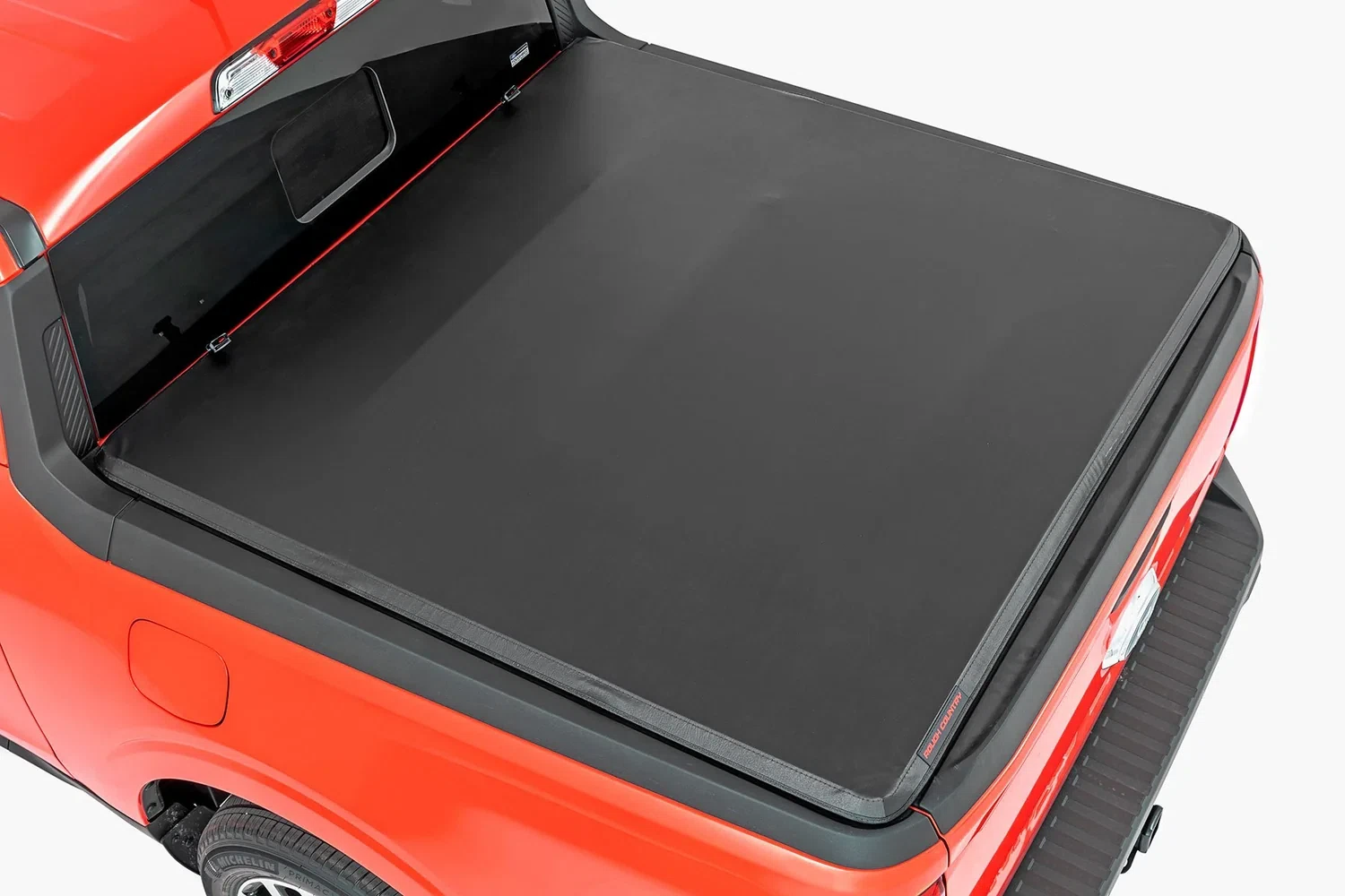 Soft Tri-Fold Bed Cover - 4'6_ Bed - Ford Maverick 2WD_4WD (2022-2025)